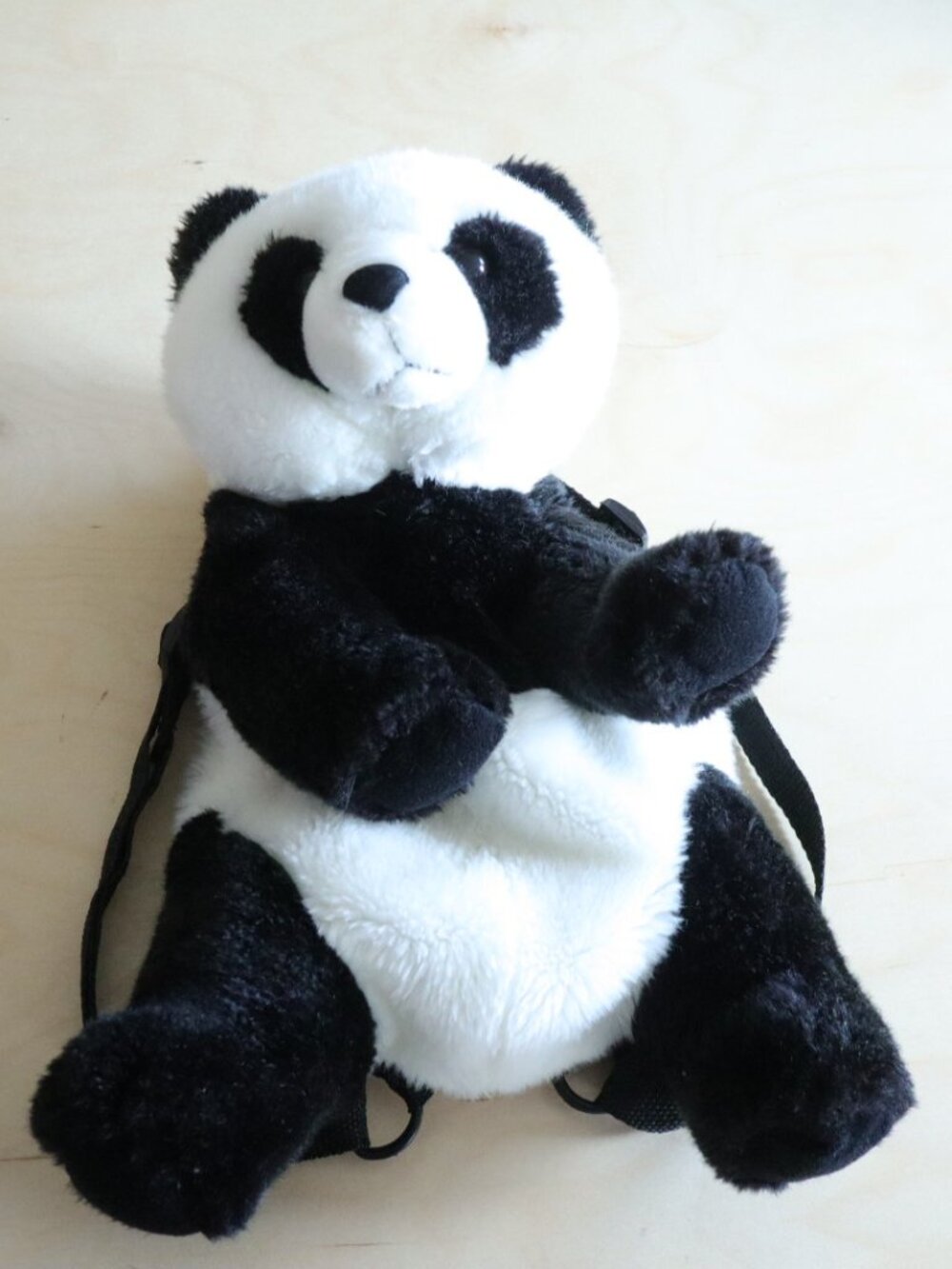 Vintage 90s Panda Plush Backpack